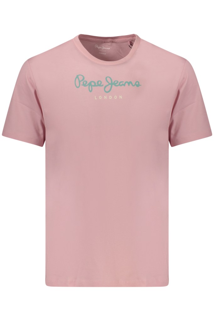 PEPE JEANS T-SHIRT MANICHE CORTE UOMO ROSA