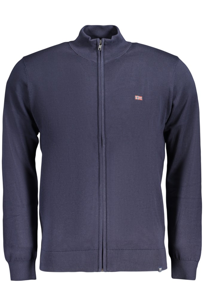 NORWAY 1963 CARDIGAN UOMO BLU