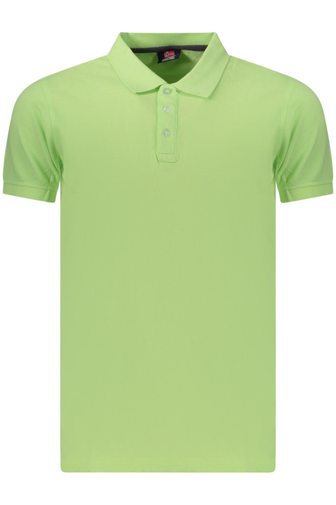 NORWAY 1963 POLO MANICHE CORTE UOMO VERDE