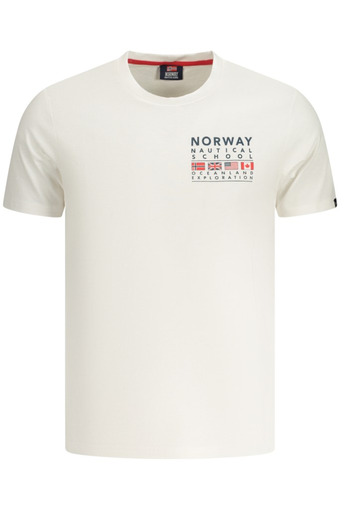 NORWAY 1963 T-SHIRT MANICHE CORTE UOMO BIANCO