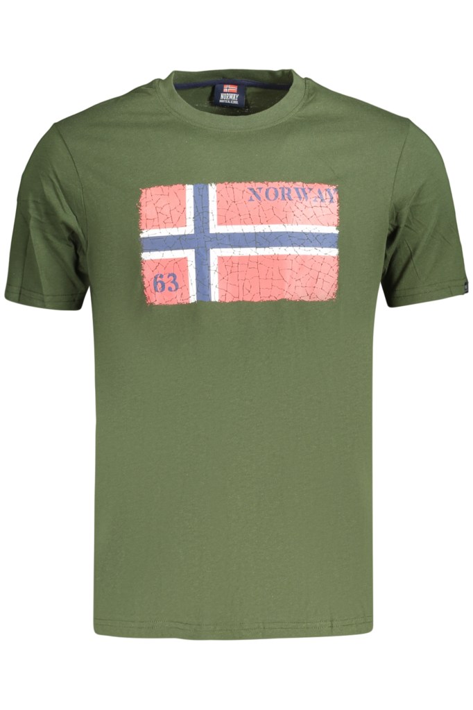 NORWAY 1963 T-SHIRT MANICHE CORTE UOMO VERDE