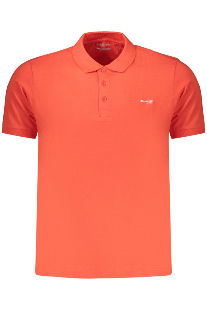 LOTTO POLO MANICHE CORTE UOMO ROSSO