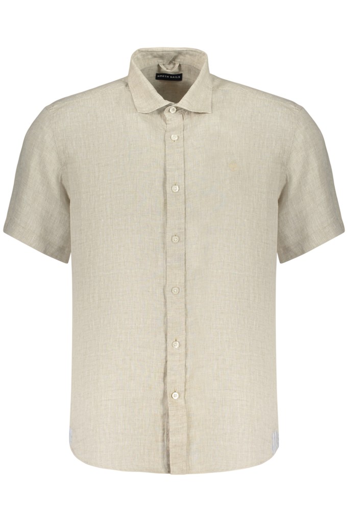 NORTH SAILS CAMICIA MANICHE CORTE UOMO BEIGE