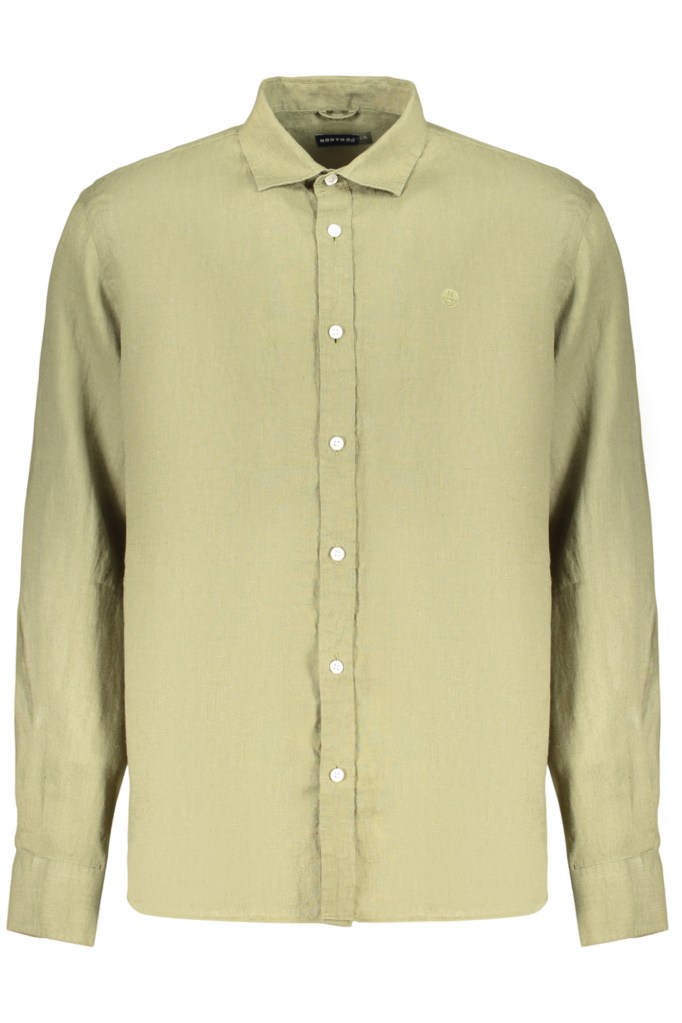 NORTH SAILS CAMICIA MANICHE CORTE UOMO VERDE