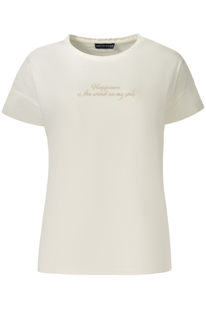 NORTH SAILS T-SHIRT MANICHE CORTE DONNA BIANCO