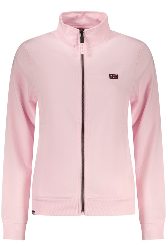 NORWAY 1963 FELPA CON ZIP DONNA ROSA