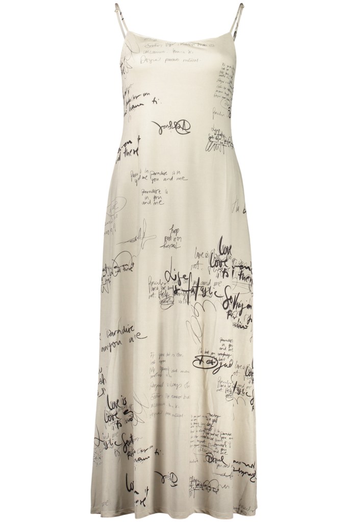 DESIGUAL ABITO LUNGO DONNA BIANCO