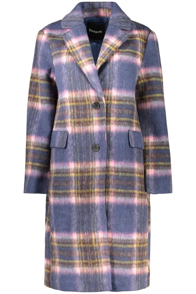 DESIGUAL CAPPOTTO DONNA BLU