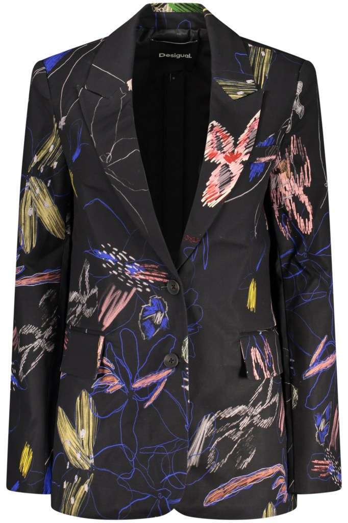 DESIGUAL GIACCA CLASSICA DONNA NERO