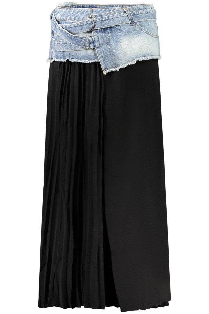DESIGUAL GONNA LUNGA DONNA NERO