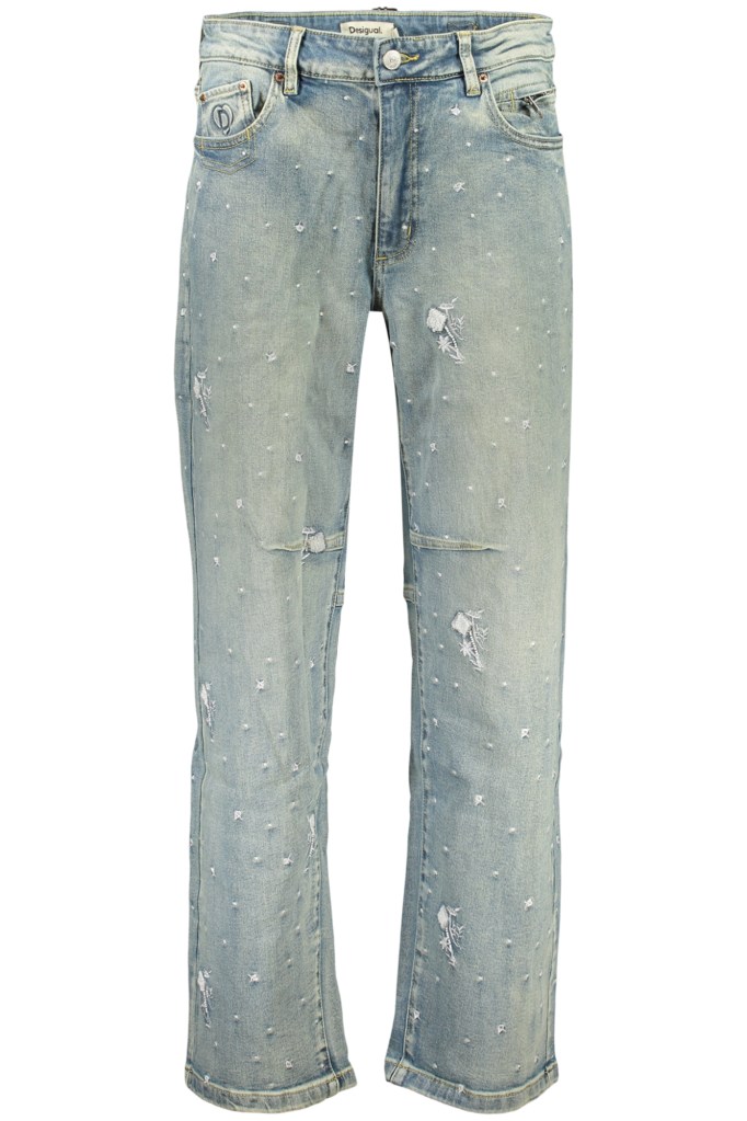 DESIGUAL JEANS DENIM DONNA AZZURRO