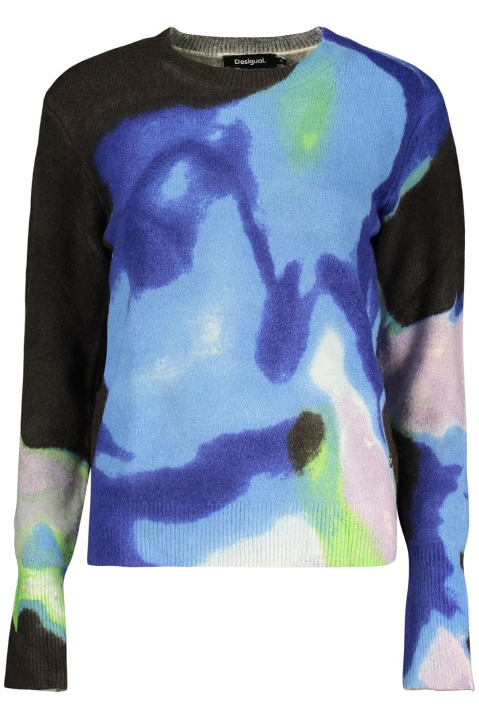 DESIGUAL MAGLIA DONNA BLU