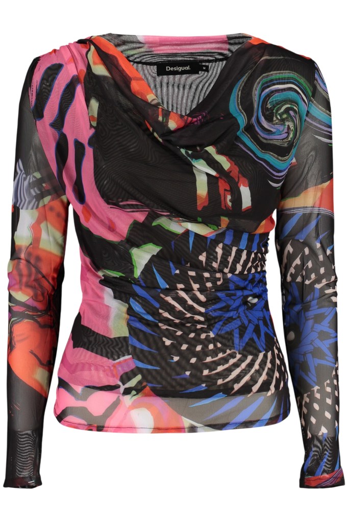DESIGUAL MAGLIA DONNA NERO