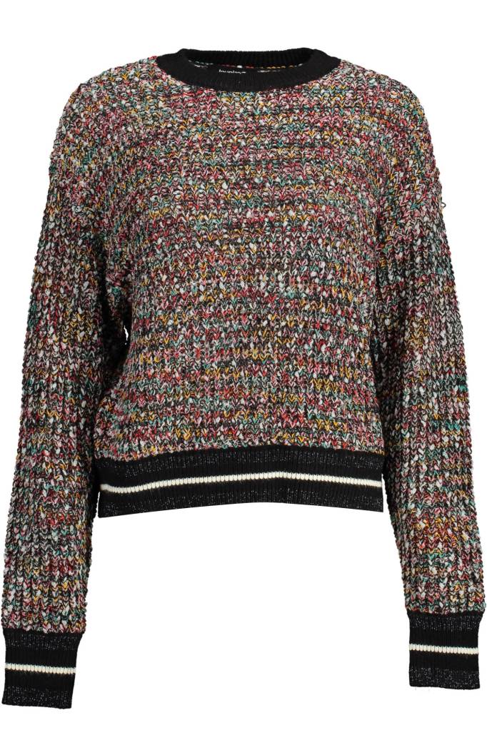 DESIGUAL MAGLIA DONNA NERO