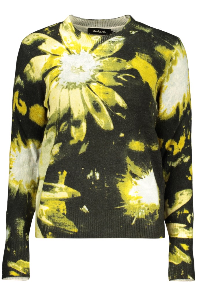 DESIGUAL MAGLIA DONNA NERO