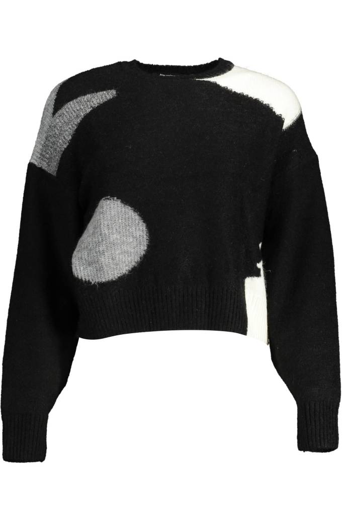 DESIGUAL MAGLIA DONNA NERO