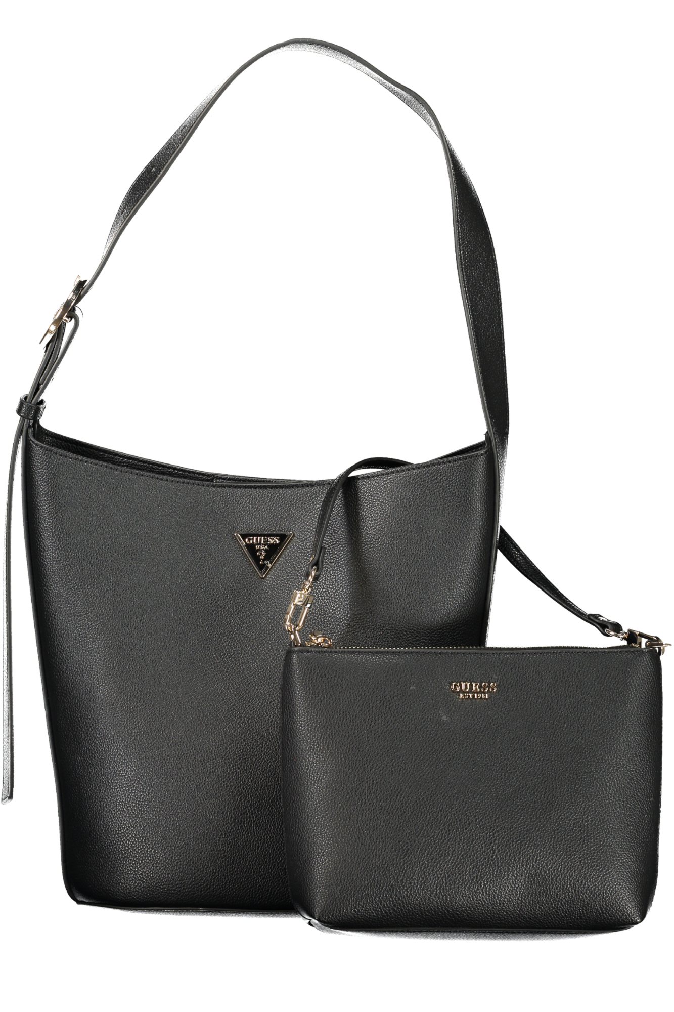 GUESS JEANS BORSA DONNA NERO - immagine 2
