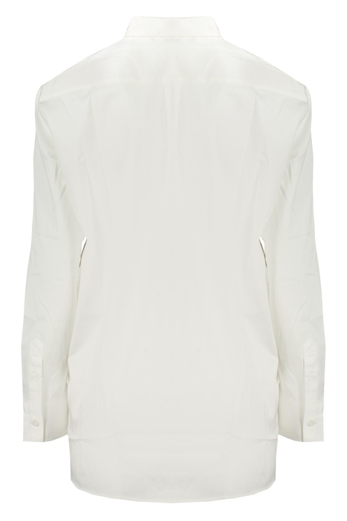 GUESS JEANS CAMICIA MANICHE LUNGHE DONNA BIANCO