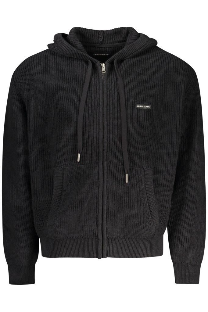 GUESS JEANS CARDIGAN UOMO NERO