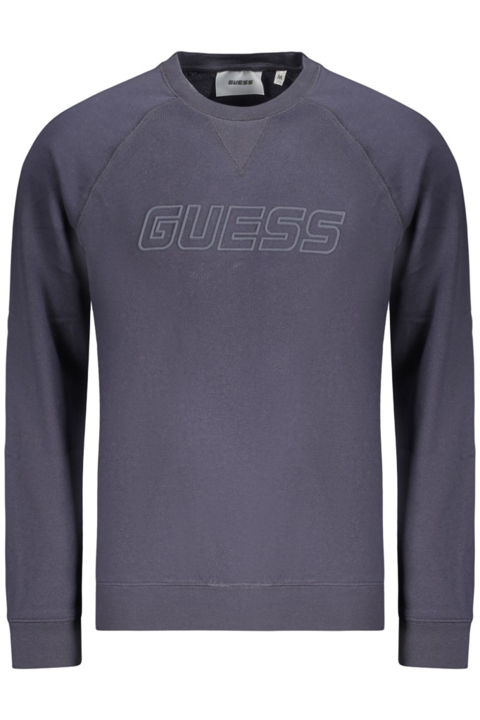GUESS JEANS FELPA SENZA ZIP UOMO BLU