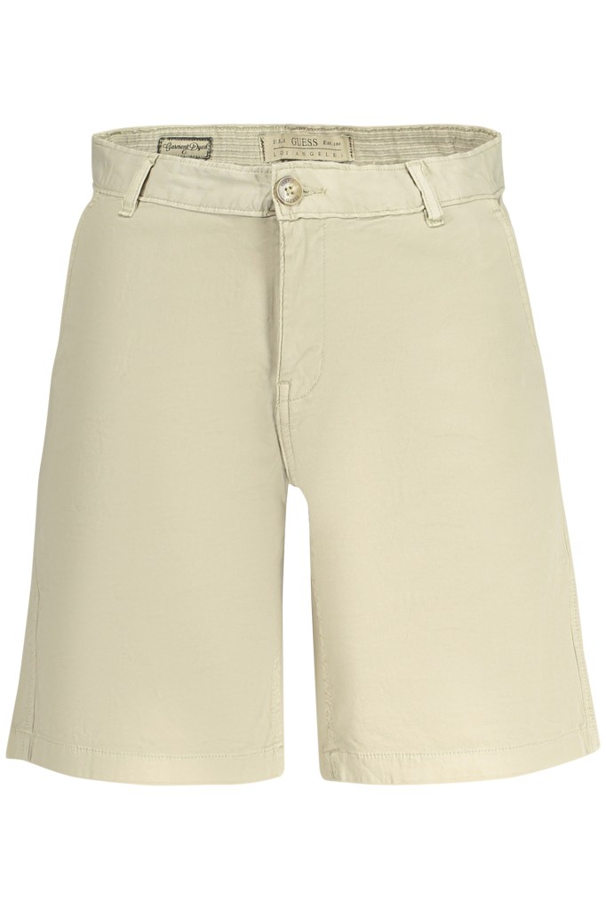 GUESS JEANS PANTALONE BERMUDA UOMO BEIGE