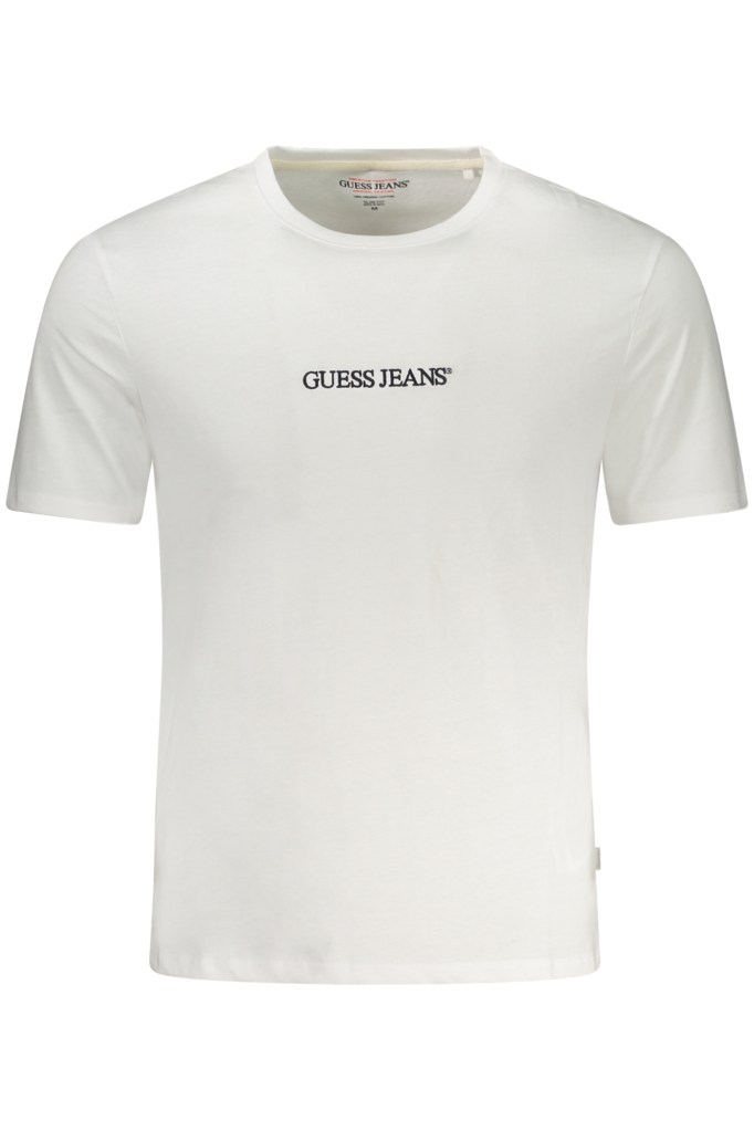 GUESS JEANS T-SHIRT MANICHE CORTE UOMO BIANCO