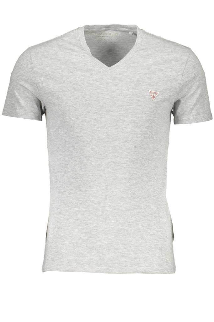 GUESS JEANS T-SHIRT MANICHE CORTE UOMO GRIGIO
