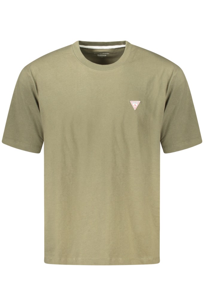GUESS JEANS T-SHIRT MANICHE CORTE UOMO VERDE