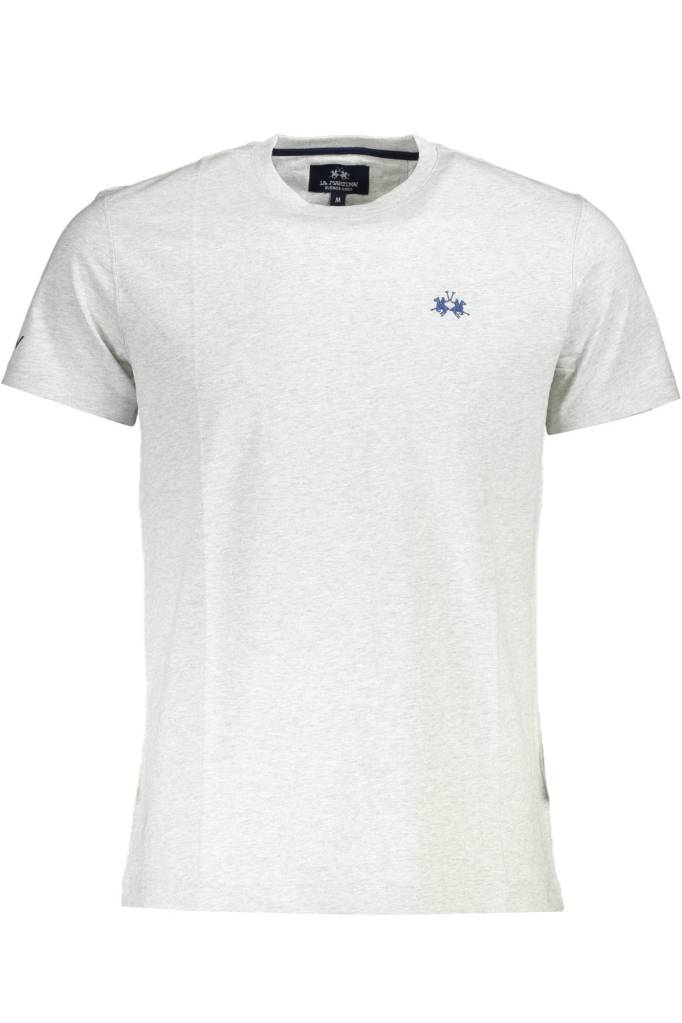 LA MARTINA T-SHIRT MANICHE CORTE UOMO GRIGIO