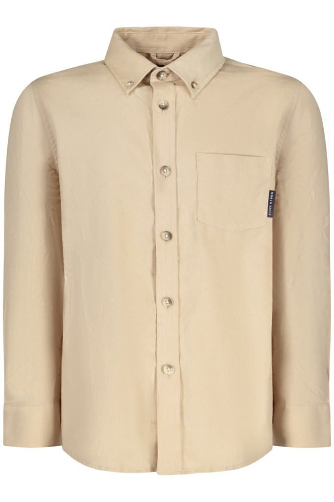 NORTH SAILS CAMICIA MANICHE LUNGHE BAMBINO BEIGE