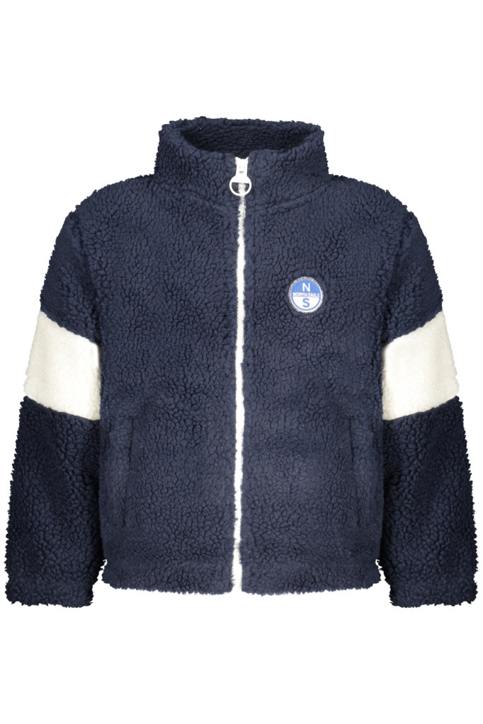 NORTH SAILS FELPA CON ZIP BAMBINO BLU