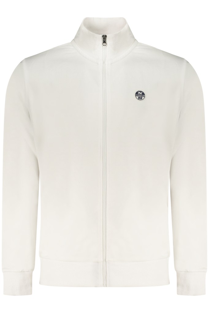 NORTH SAILS FELPA CON ZIP UOMO BIANCO