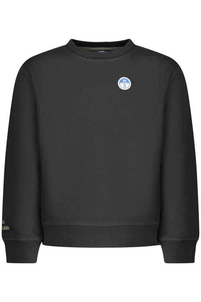 NORTH SAILS FELPA SENZA ZIP BAMBINO NERO