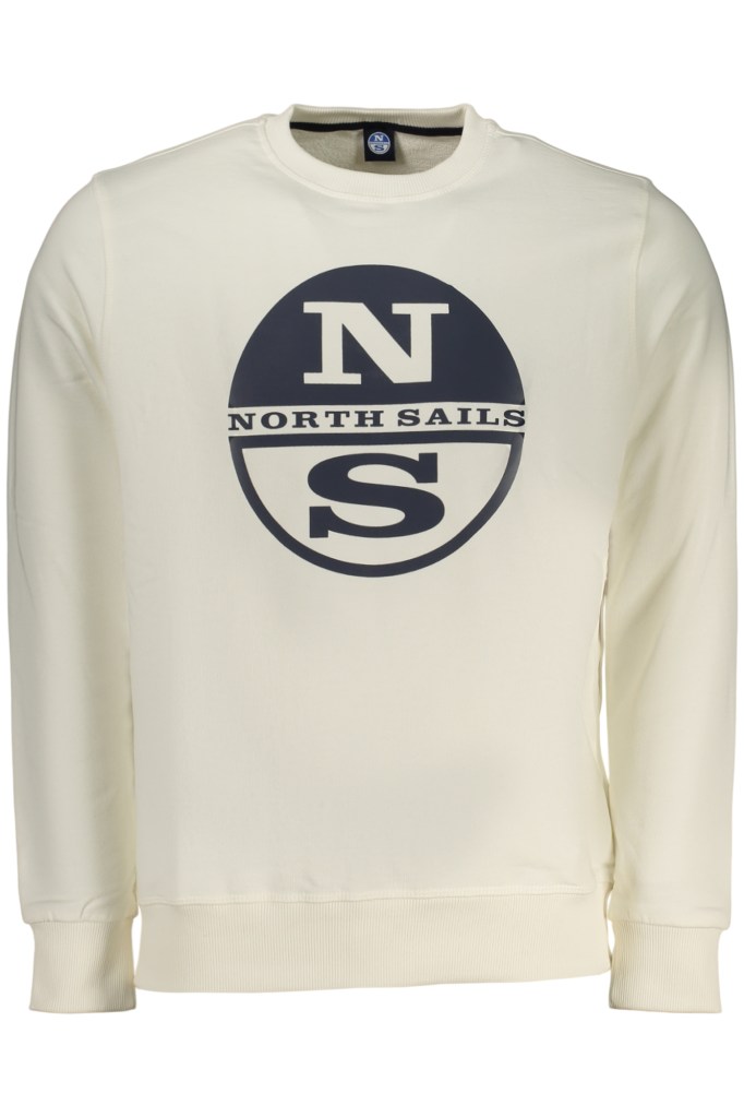 NORTH SAILS FELPA SENZA ZIP UOMO BIANCO
