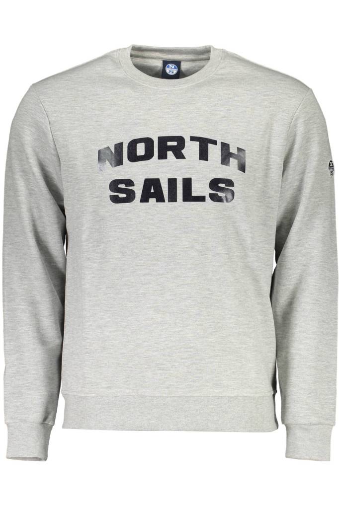 NORTH SAILS FELPA SENZA ZIP UOMO GRIGIO