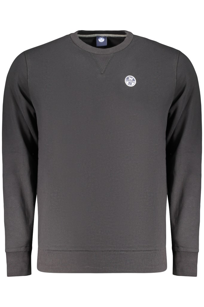 NORTH SAILS FELPA SENZA ZIP UOMO NERO