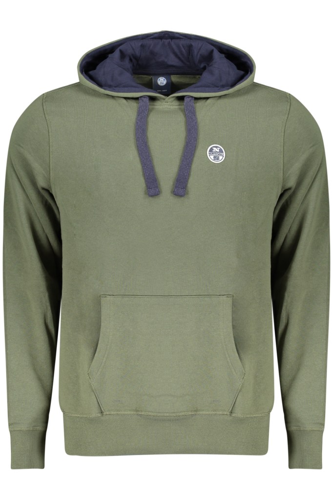 NORTH SAILS FELPA SENZA ZIP UOMO VERDE