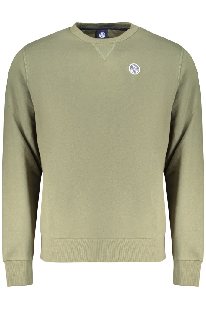 NORTH SAILS FELPA SENZA ZIP UOMO VERDE