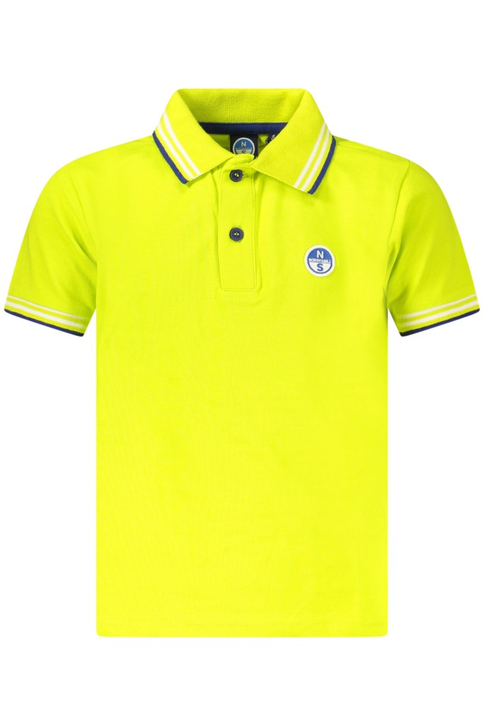 NORTH SAILS POLO MANICHE CORTE BAMBINO GIALLO