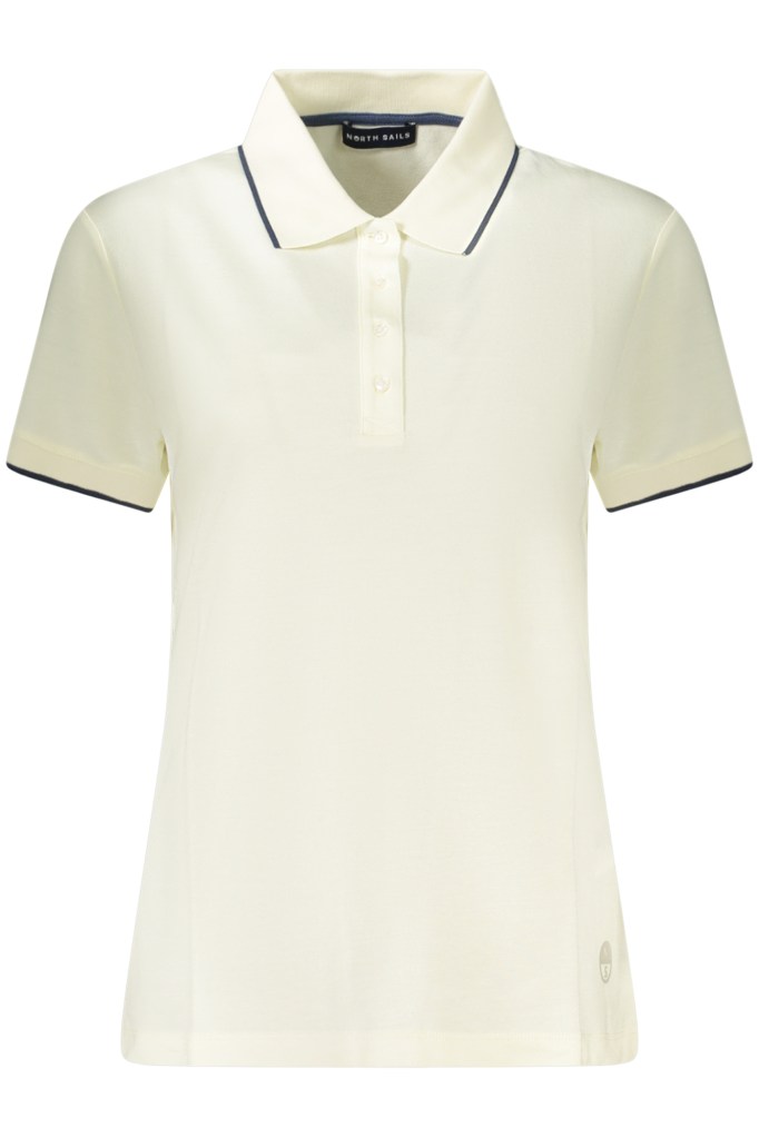 NORTH SAILS POLO MANICHE CORTE DONNA BIANCO