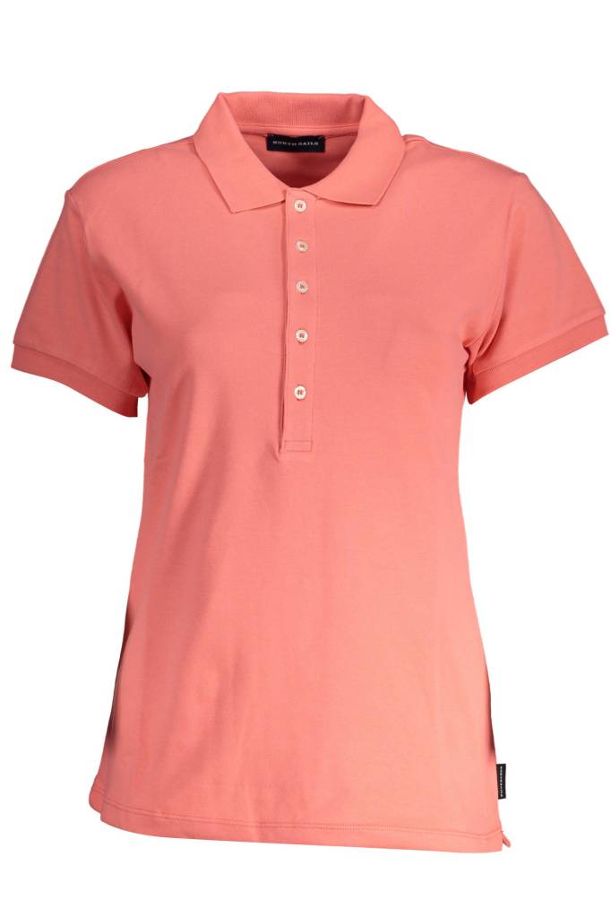 NORTH SAILS POLO MANICHE CORTE DONNA ROSA
