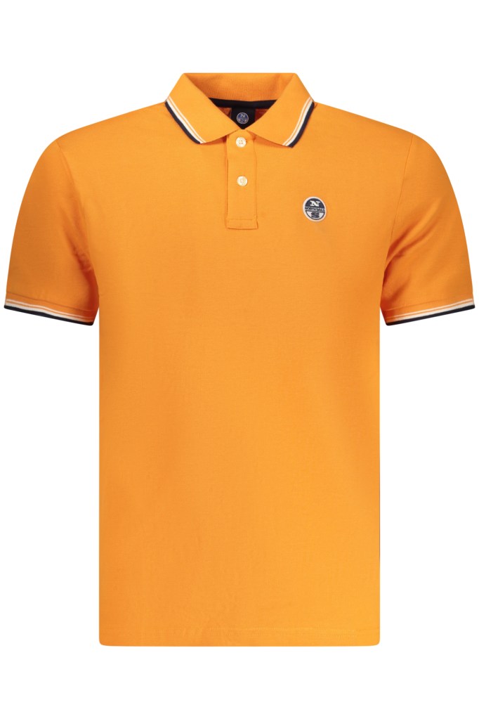 NORTH SAILS POLO MANICHE CORTE UOMO ARANCIO