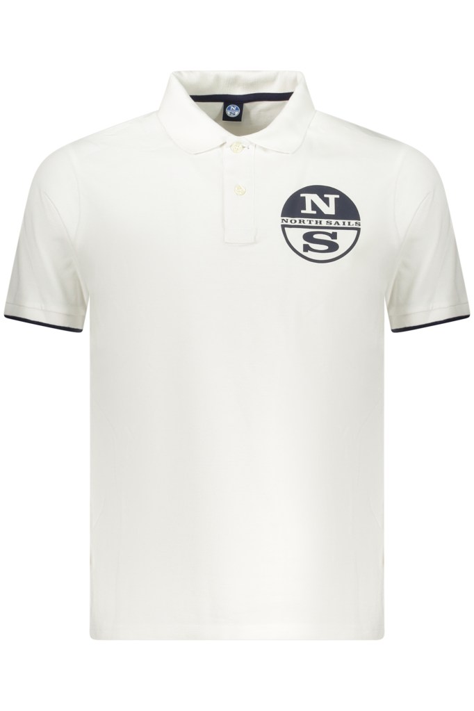 NORTH SAILS POLO MANICHE CORTE UOMO BIANCO
