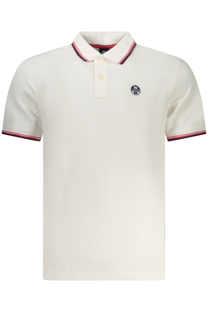 NORTH SAILS POLO MANICHE CORTE UOMO BIANCO