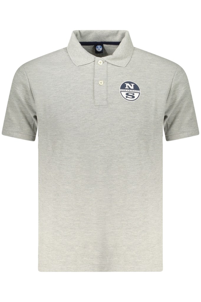NORTH SAILS POLO MANICHE CORTE UOMO GRIGIO