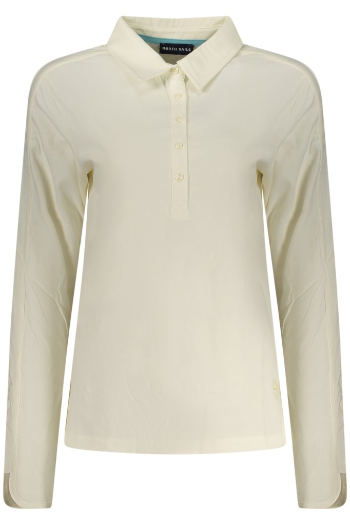 NORTH SAILS POLO MANICHE LUNGHE DONNA BIANCO