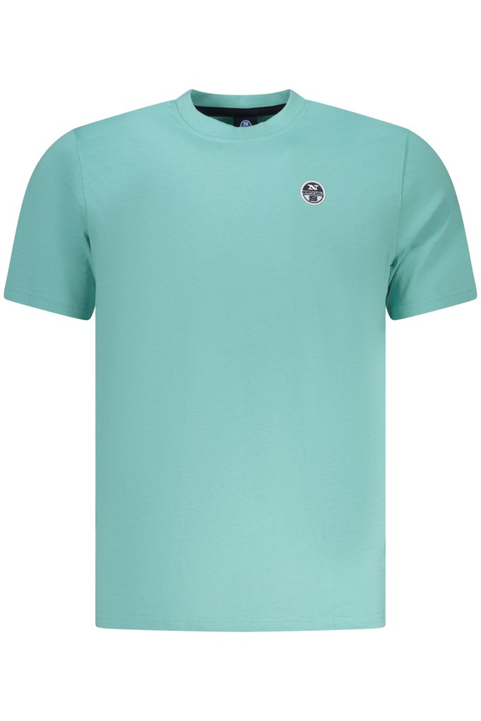 NORTH SAILS T-SHIRT MANICHE CORTE UOMO AZZURRO