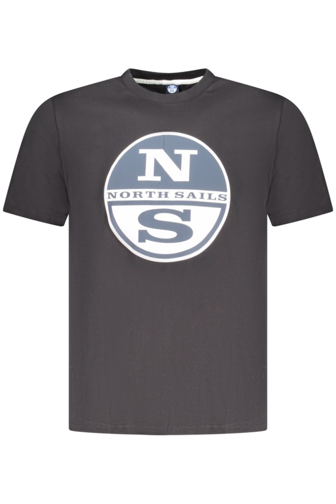 NORTH SAILS T-SHIRT MANICHE CORTE UOMO NERO