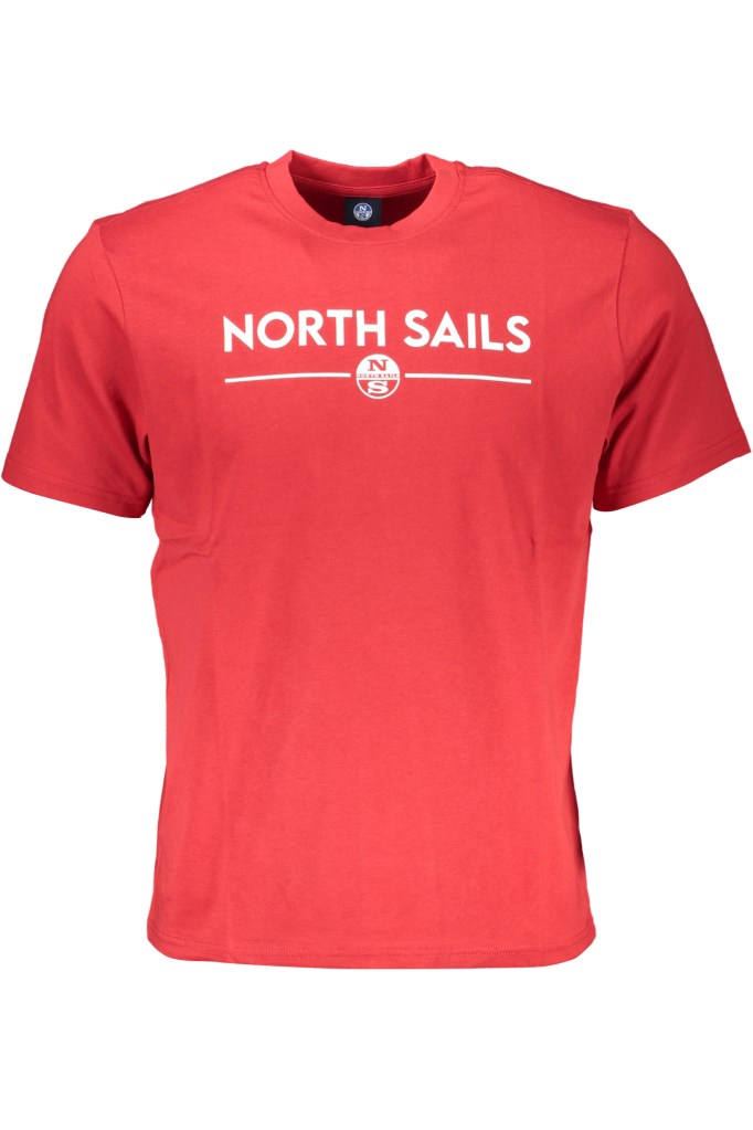 NORTH SAILS T-SHIRT MANICHE CORTE UOMO ROSSO