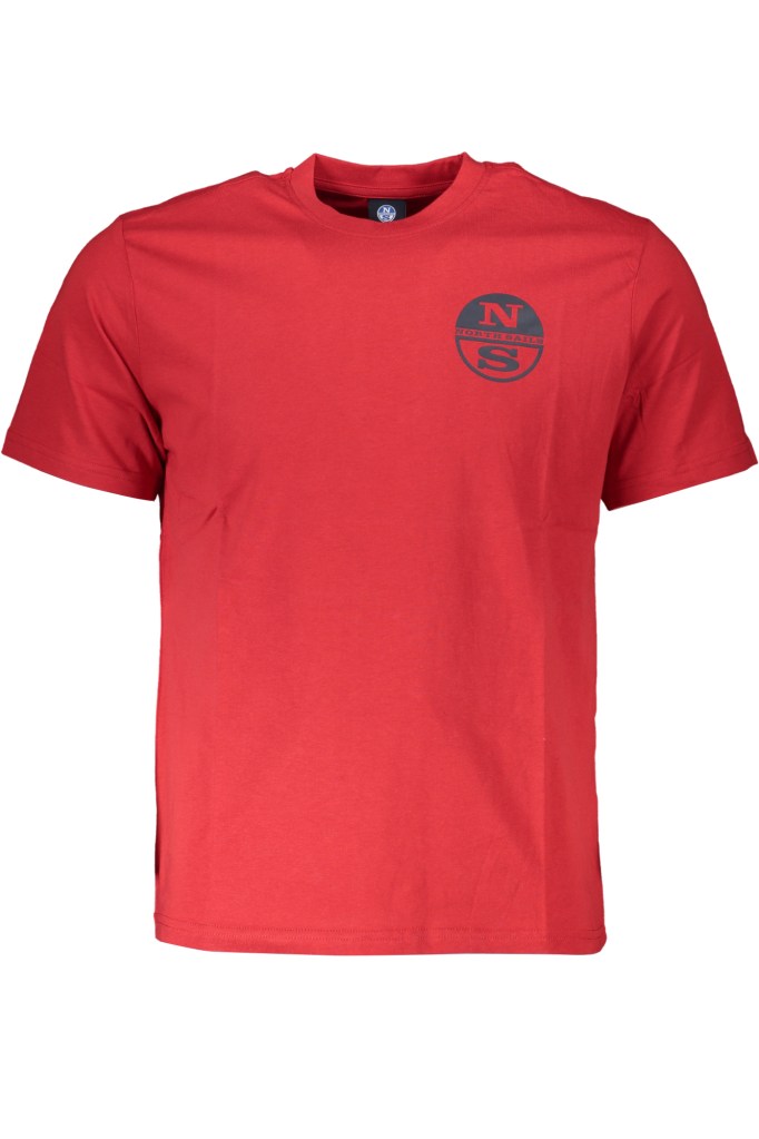 NORTH SAILS T-SHIRT MANICHE CORTE UOMO ROSSO
